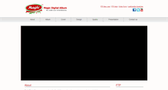 Desktop Screenshot of magicdigitalalbum.com